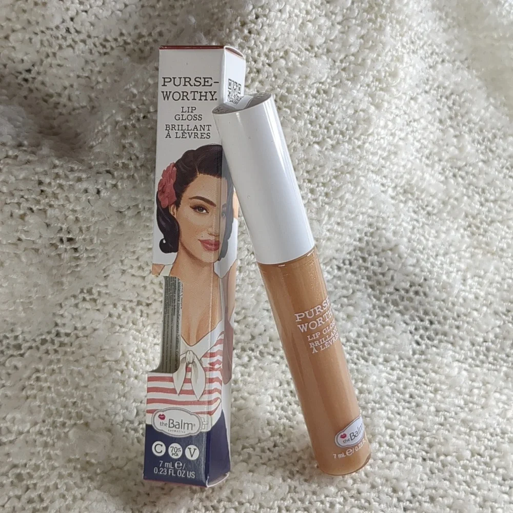 theBalm Purse-worthy Lip Gloss in Crossbody, 7ml/0.23fl oz